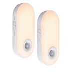 Extra Bright Motion Sensor Plug in LED Night Light with 2 Color Temperatures & 2 Brightness Levels? (2-Pack)
