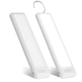 7.8 "  Battery Operated Warm White Integrated LED Under Cabinet Lights with Hook, 2-Pack