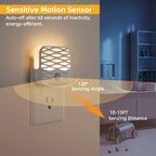 Plug In Integrated LED Night Light with Motion Sensor (3-Pack)