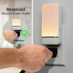 LED Plug in Night Light with Invisible Motion Sensor, 2 Color Temperatures and 2 Brightness Levels? (4-Pack)